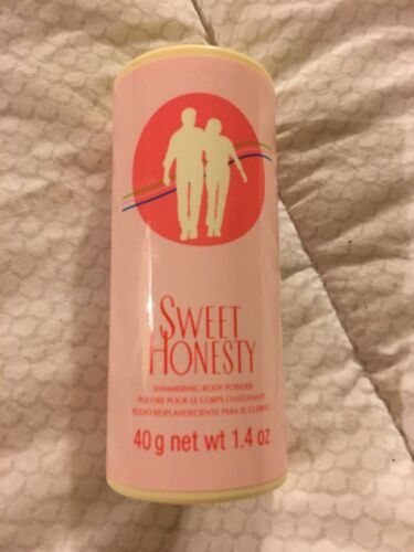 Avon Sweet Honesty Shimmering Body Powder talc  1.4 Oz.