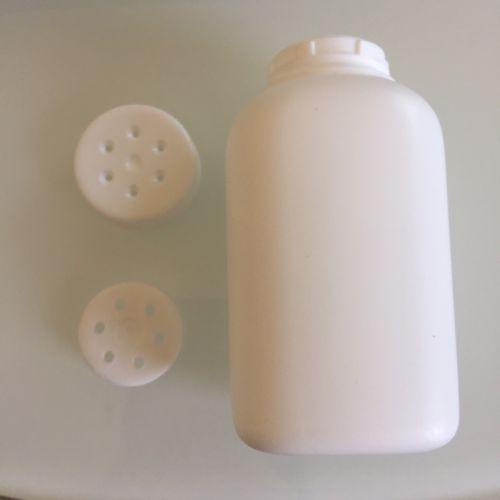 10 Pcs Powder Empty Plastic Bottles 80 Ml Gram Twist Top Baby Powder