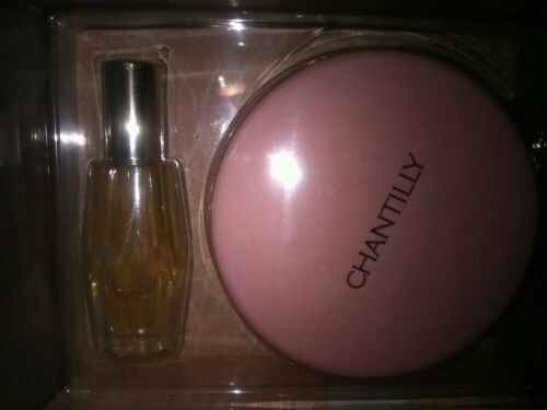 Chantilly Vintage Dusting Powder 5 oz.  discontinued plus Chantilly perfume