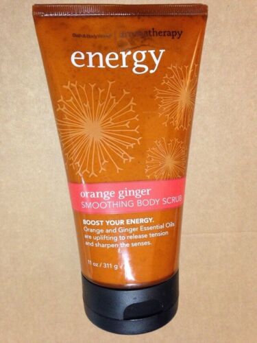 Bath & Body Works Aromatherapy Energy Orange Ginger Smoothing Body Scrub - 11 oz