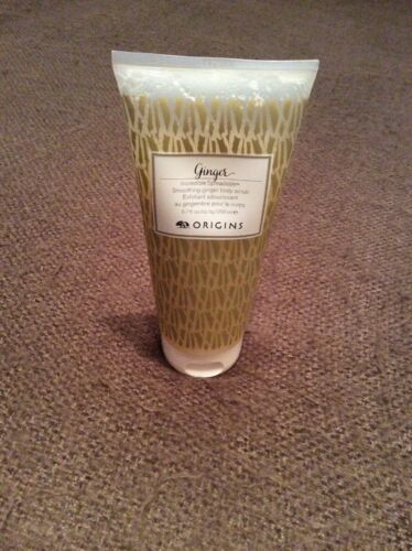 “NEW”ORIGINS Ginger Incredible Spreadable Smoothing Ginger Body Scrub - 6.7fl oz