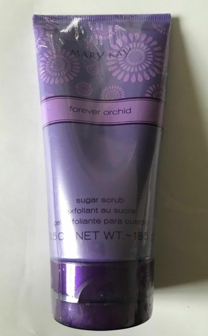 Mary Kay Forever Orchid Sugar Body Scrub and Exfoilant Size 6.5 OZ. NEW Sealed