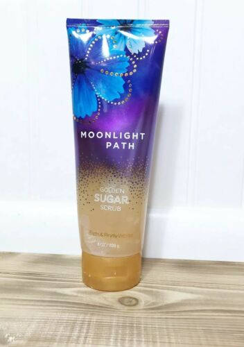 Bath And Body Works Moonlight Path Golden Sugar Scrub Exfoliate 8 Oz.