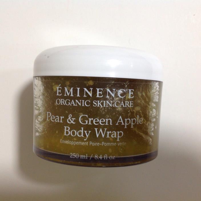 Eminence Organic Pear and Green Apple Body Wrap 8.4oz/250ml - SEALED- NO BOX