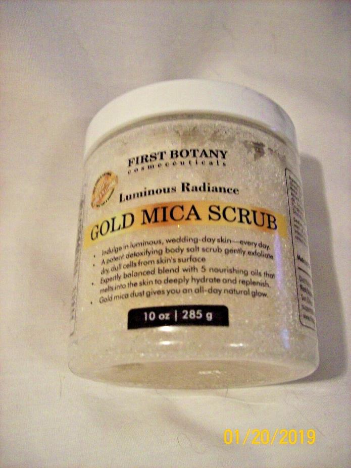 First Botany Gold Mica Scrub  -  10 oz.