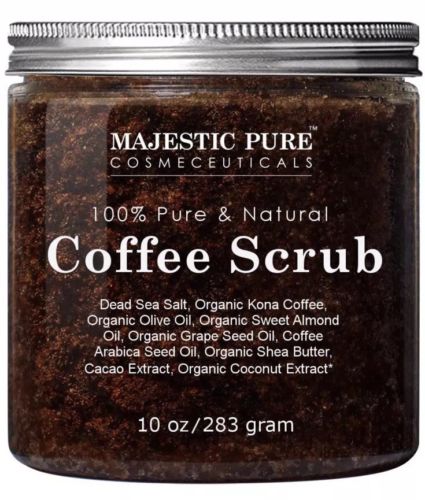 Arabica Coffee Scrub Natural Body Skin Care Stretch Marks Cellulite Acne