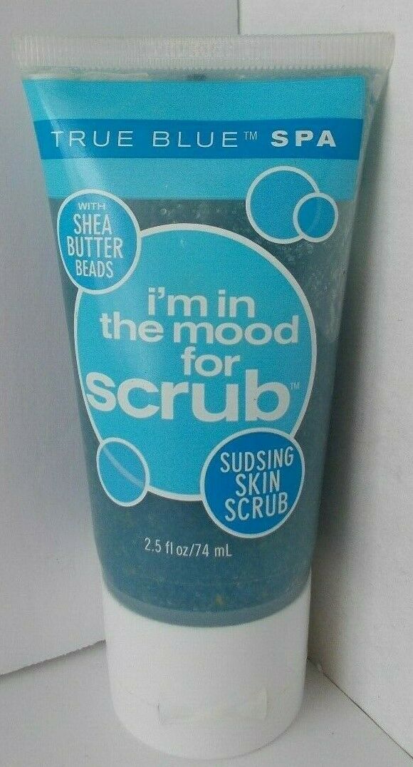Bath & Body Works True Blue Spa I'm In The Mood For Scrub Shea Butter  2.5 Oz