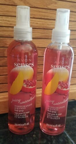 Avon senses  Pomegranate & Mango Refreshing Body Spray 8.4fl.oz 8 lot