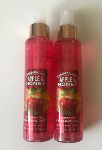 Bath & Body Works Champagne Apple & Honey Illuminating Fragrance Mist Shimmer