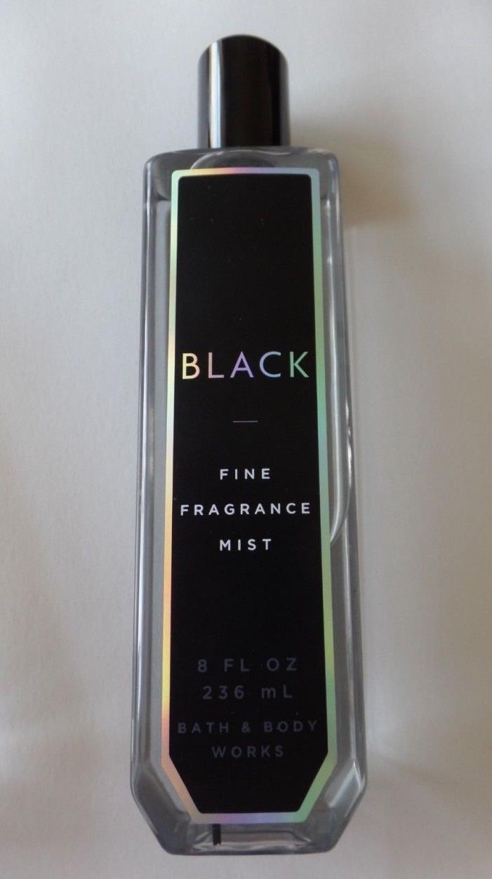 Bath & Body Works BLACK Bold + Mysterious Fine Fragrance Mist 8 fl. oz. New