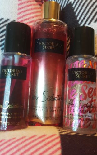 ??Victoria's Secret?? Fragrance,Shimmer Mist and Body Wash Set Pure Seduction
