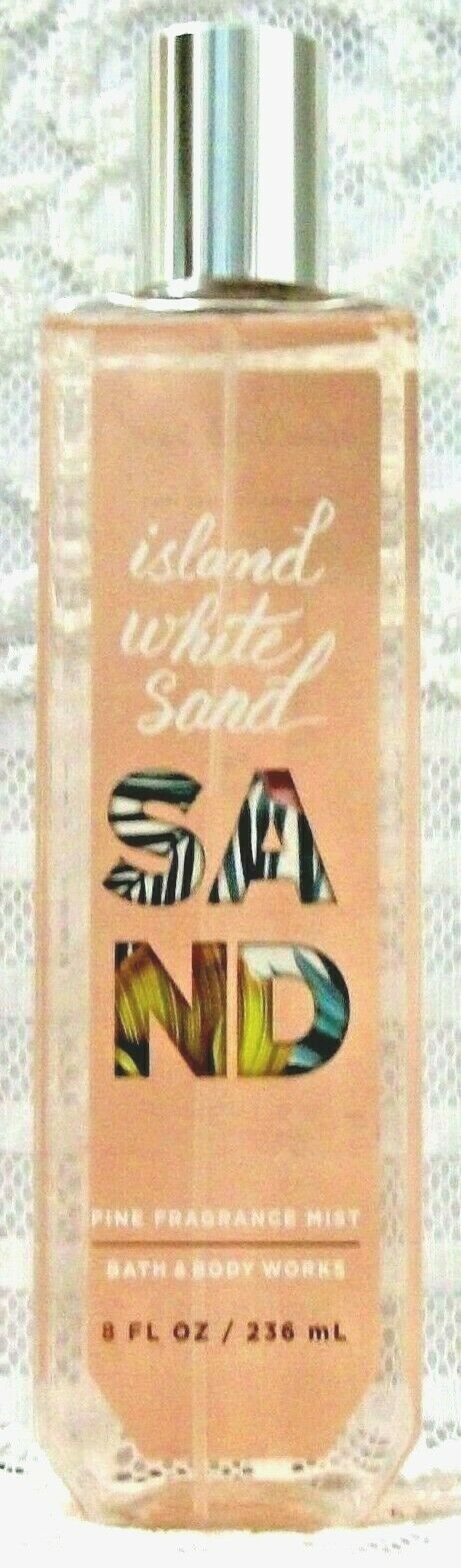 Bath & Body Works ~ ISLAND WHITE SAND ~ Fine Fragrance Mist 8 oz. ~ Ships Free!