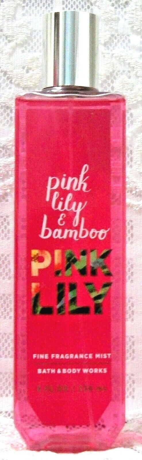 Bath & Body Works ~ PINK LILY & BAMBOO ~ Fragrance Mist Spray 8 oz. Ships Free!!