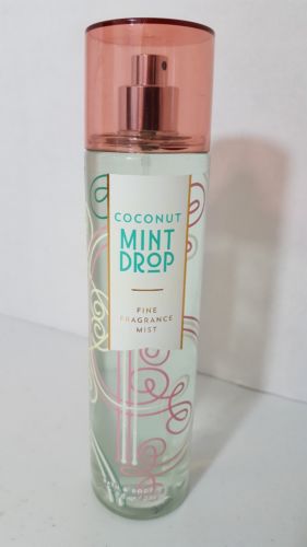 Bath and Body Works Coconut Mint Drop Fine Fragrance Mist Body Mist 8 oz NEW