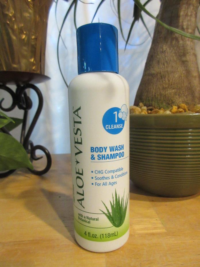 ConvaTec Aloe Vesta Body Wash & Shampoo! 4 fl. oz. FREE SHIPPING!