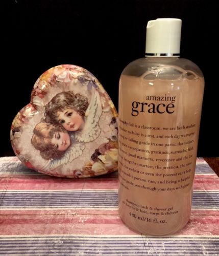 Philosophy Amazing Grace Shampoo Bath Shower Gel Full Sz 16 Fl Oz Sealed New