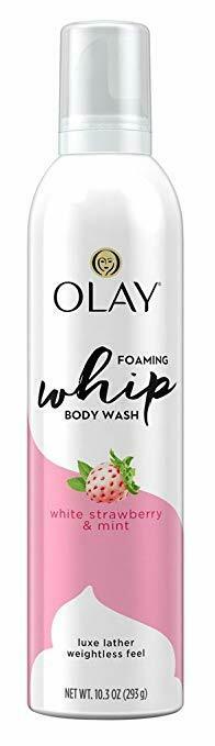 Olay Foaming Whip Body Wash 10.3oz White Strawberry & Mint