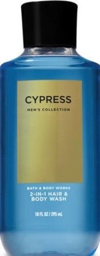 .Bath & Body Work Cypress 2 in 1 Hair & Body Wash Men's 10oz/295ml  New