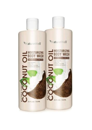 NatureWell Coconut Oil Body Wash (24 fl. oz., 2 ct.)