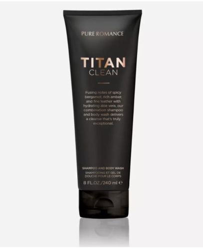 Pure Romance TITAN CLEAN 2-in-1 Shampoo and Body Wash