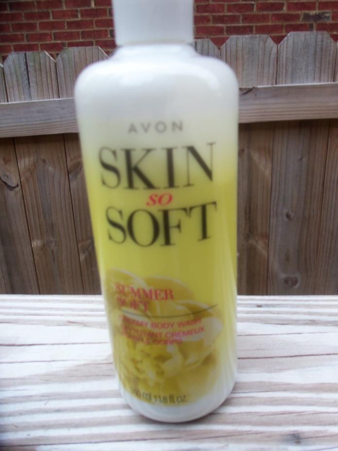 Avon Skin So Soft Summer Soft Creamy Body Wash 11.8 fl.oz