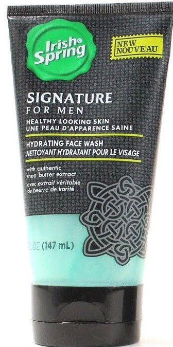1 Irish Spring Signature For Men Hydrating Face Wash Healthy Looking Skin 5 Oz