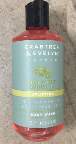 CRABTREE & EVELYN PEAR & PINK MAGNOLIA BODY WASH 8.5 OZ