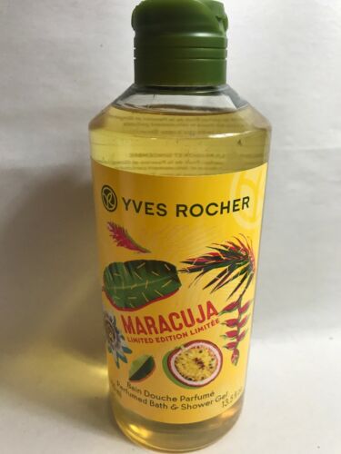 Yves Rocher Maracuja Limited Edition Bath & Shower Gel 13.5 fl.oz/400 ml New.