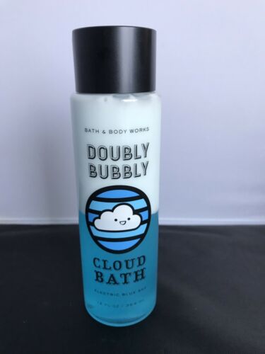 New Bath & Body Works Doubly Bubbly Cloud Bubble Bath Electric Sky Blue 12oz
