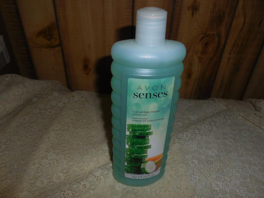 Avon Senses Bubble Bath Cucumber Melon NEW/Sealed jumbo bottle
