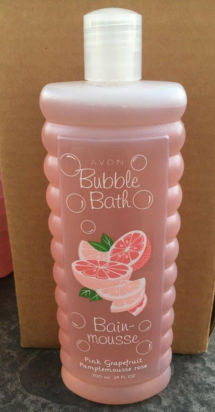 Avon PInk Grapefruit Bubble Bath 24oz - New old Stock