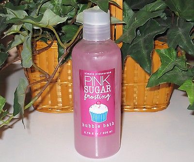 Simple Pleasures Pink Sugar Frosting Bubble Bath ~ 6.76 fl oz