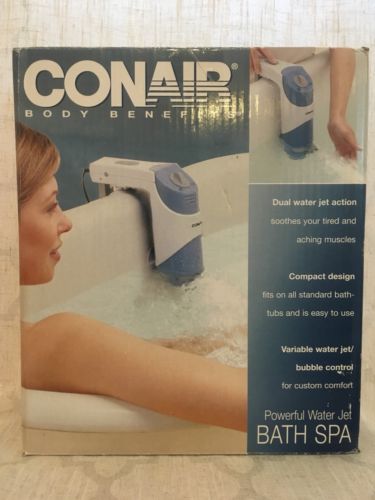 nib conair body benefits model BTS1D powerful dual water jet bath spa