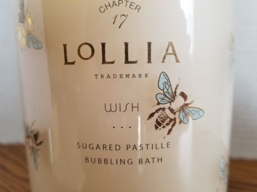 Lollia WISH Sugared Bubbling Bath Pastille Chapter 17,  33.8oz