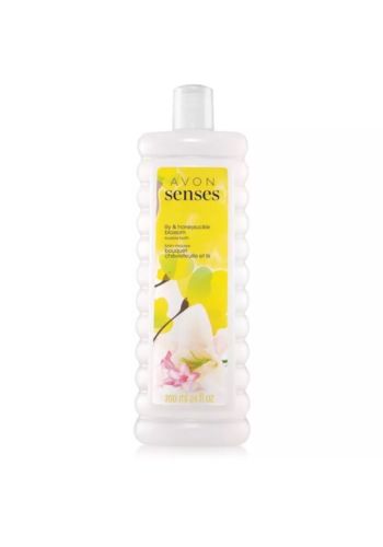 Avon Senses Lily & Honeysuckle Blossom Bubble Bath 24 oz.
