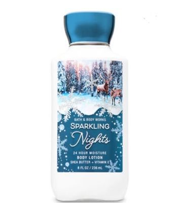 .Bath & Body Works Sparkling Nights Body Lotion 8oz/236ml Brand New