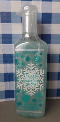 BBW Bath & Body Works Fresh Sparkling Snow Deep Cleansing Hand Soap 8 oz. New