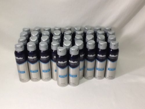 Lot of 38 Gillette Cool Wave Invisible Spray Anti-Perspirant 3.8oz (#E59)