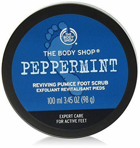 The Body Shop Peppermint Foot Scrub Reviving Pumice 3.45 oz NEW