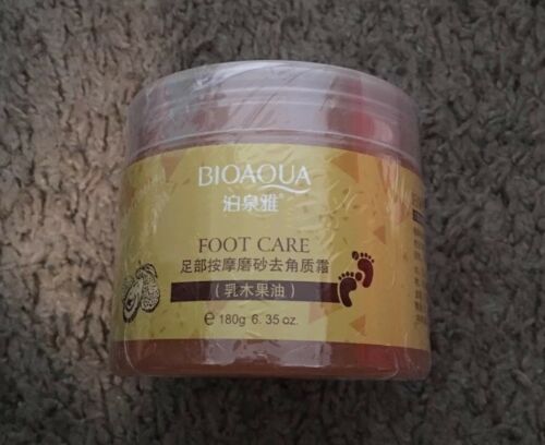 BIOAQUA Foot Care Herbal Cream Cleansing Delicate Feet Exfoliate Scrub Skin