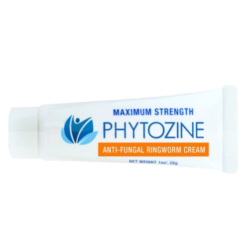 Phytozine Organic Anti Fungal Ringworm Cream for Humans, Eliminates Fungus, and