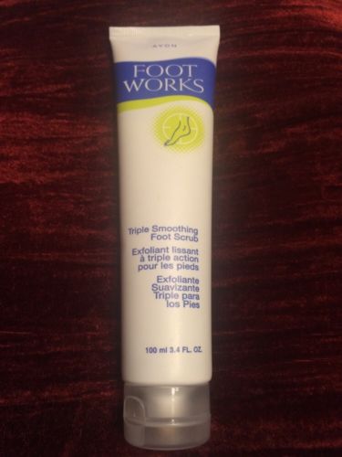 Avon Foot Works Triple Smoothing Foot And Hand Scrub HALF PRICE!!! NEW!