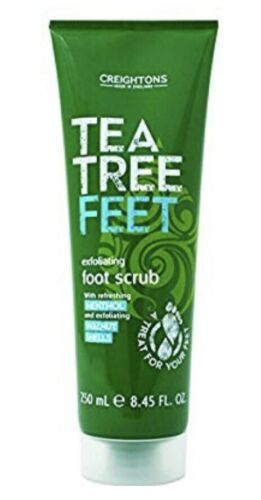 Creighton’s Tea Tree Exfoliating Foot Scrub Refreshing 8.45 Oz