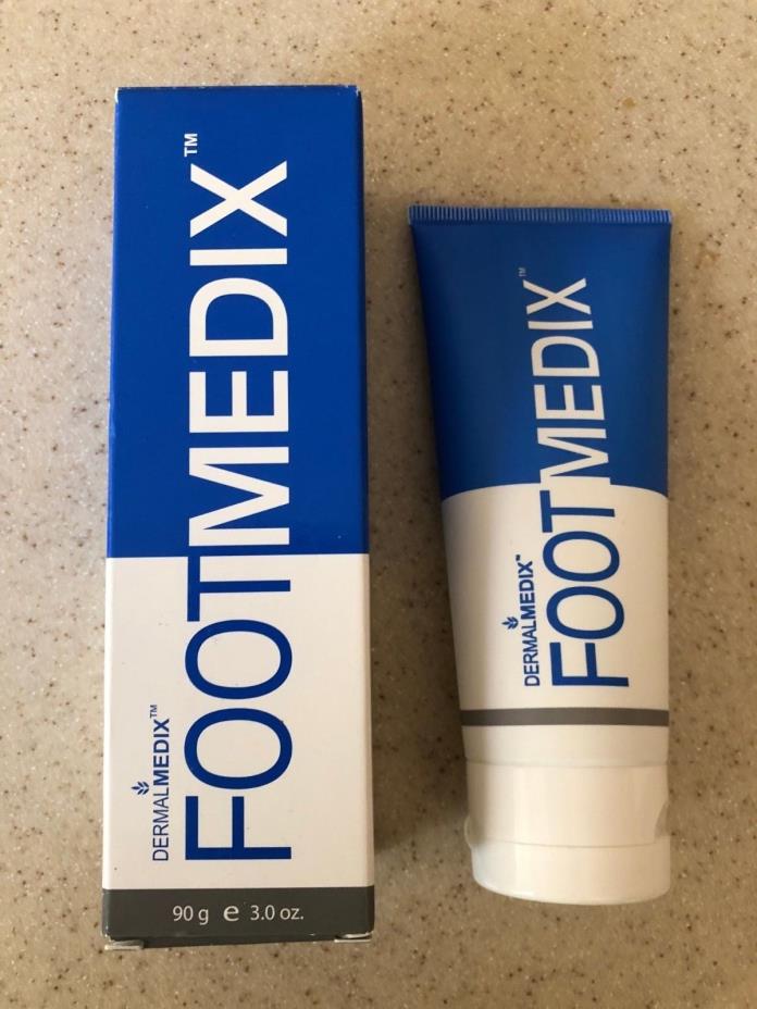 DermalMedix FOOTMEDIX. for Dry & Cracked Feet - 3 oz tube - NEW