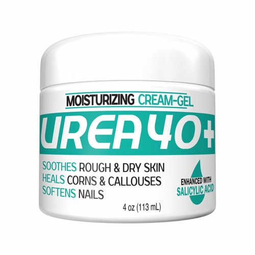 Urea 40% Plus 2% Salicylic Acid Cream, Dermatologist Recommended Exfoliating &