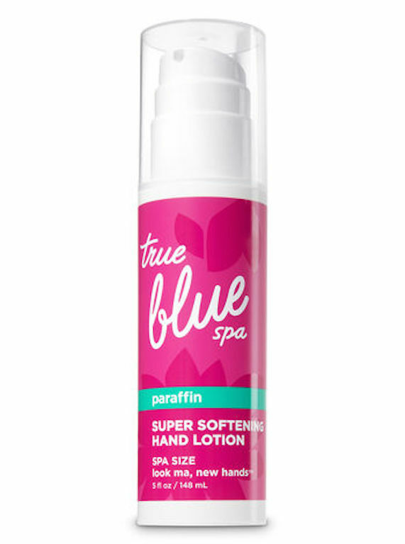 Bath & Body Works True Blue Spa Look Ma New Hands Paraffin SOFTN Hand Lotion NEW