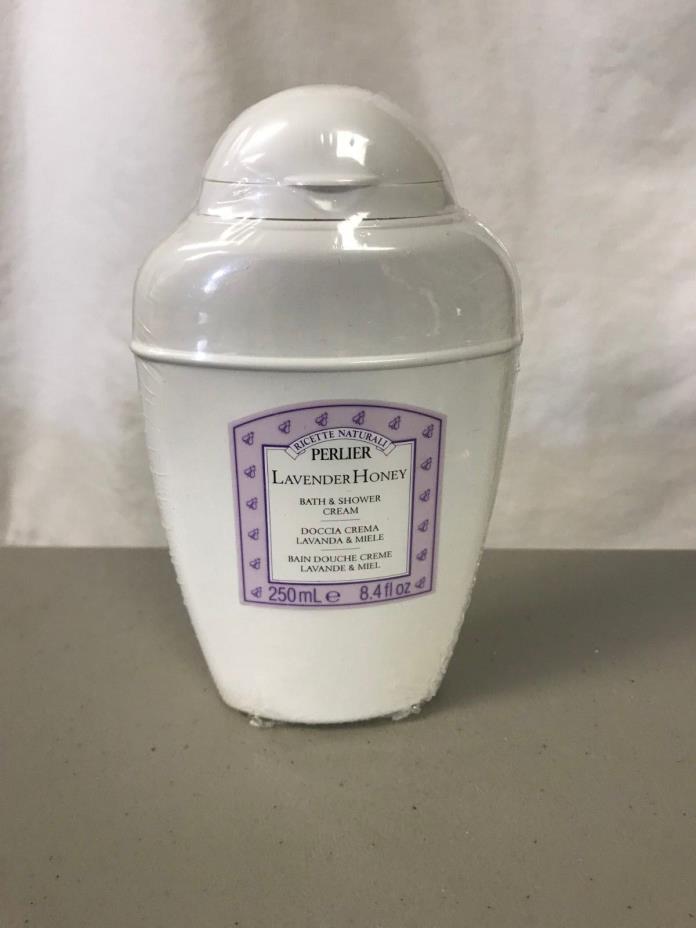 Perlier Lavender Honey Bath and Shower Cream 8.4 oz SEALED NEW