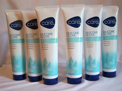 Avon Care Lot of 6 Silicone Glove Protective Hand Cream Full Size New in Tube