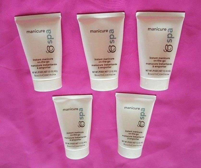 Beauticontrol Spa Instant Manicure On-The-Go 1.5 OZ. New & Sealed *LOT OF 5*
