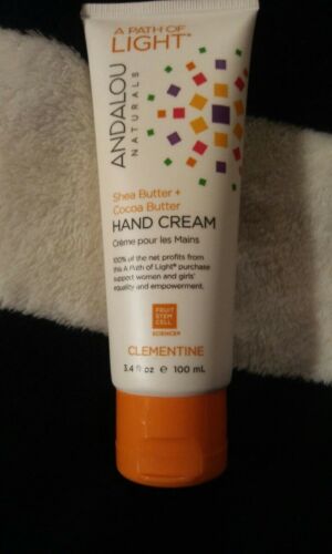 A Path of Light Hand Cream, Andalou Naturals, 3.4 oz Clementine